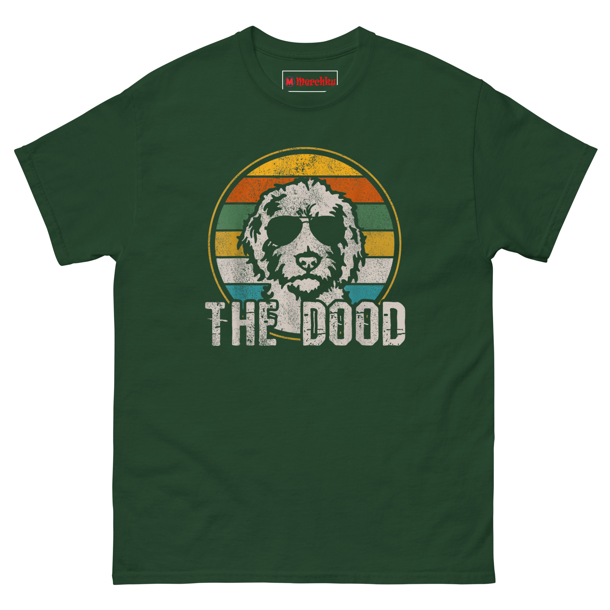 unisex-classic-tee-forest-green-front-6a3741fe0a836.jpg