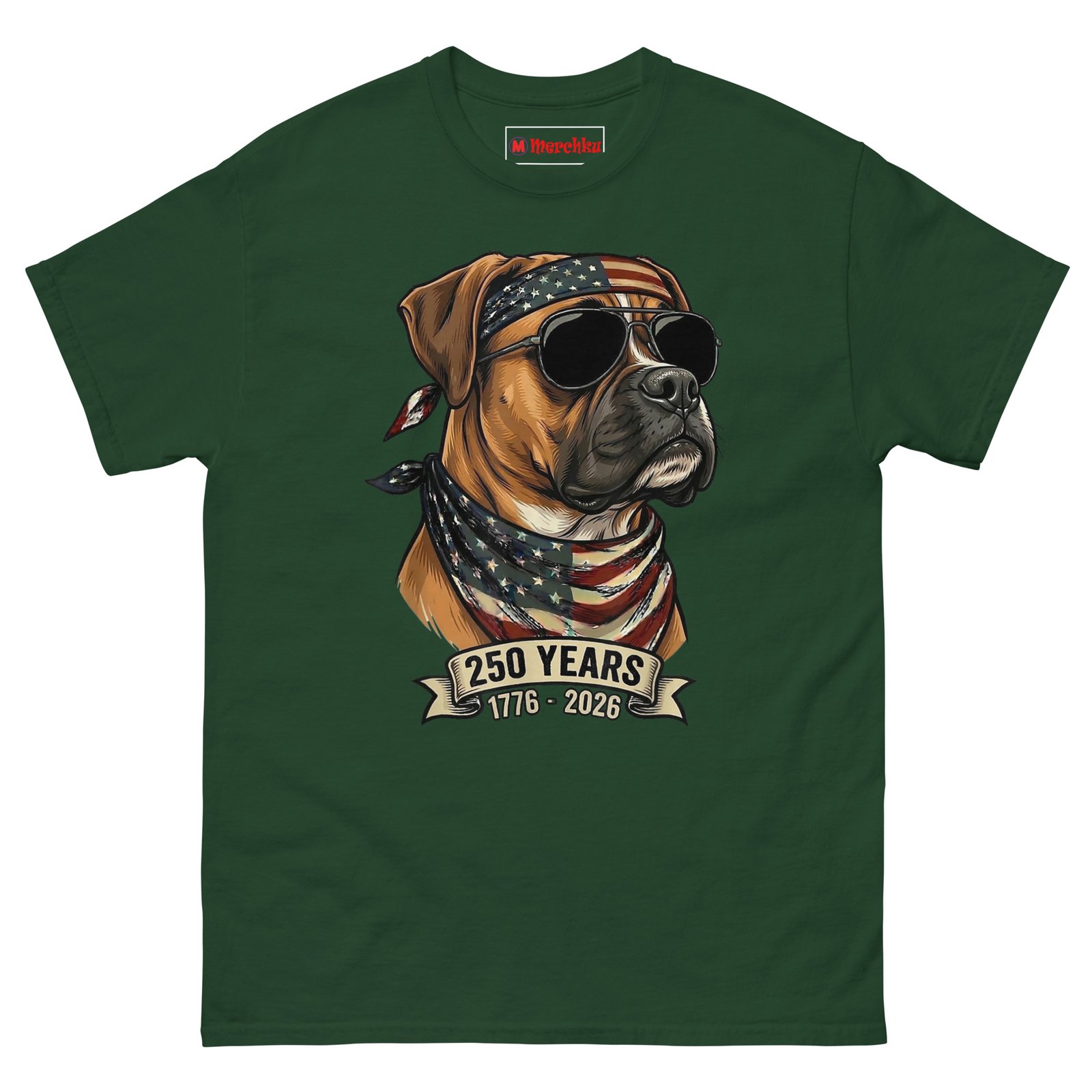 unisex-classic-tee-forest-green-front-6a3b571c871dd.jpg