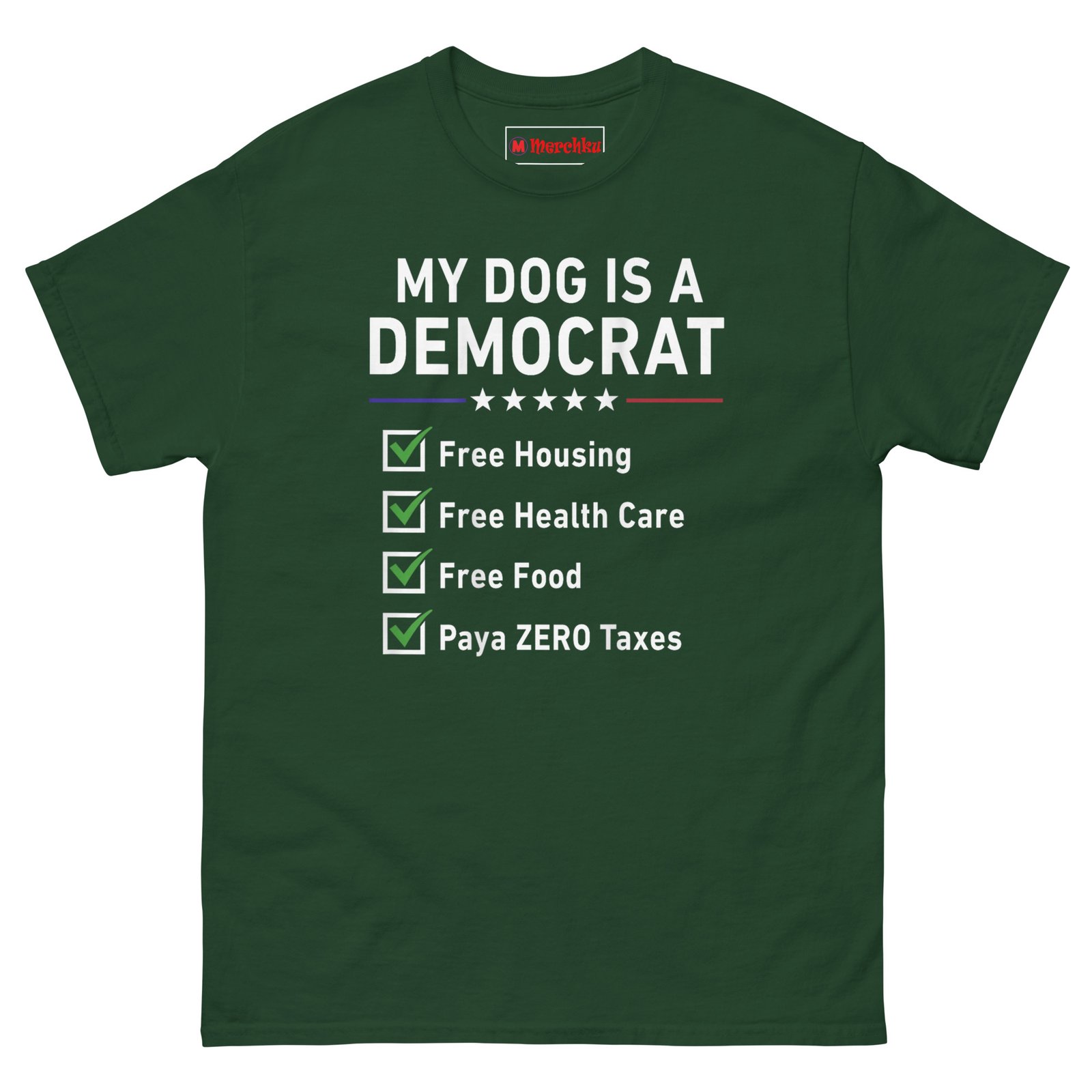 unisex-classic-tee-forest-green-front-6a3dd9c913ad8.jpg