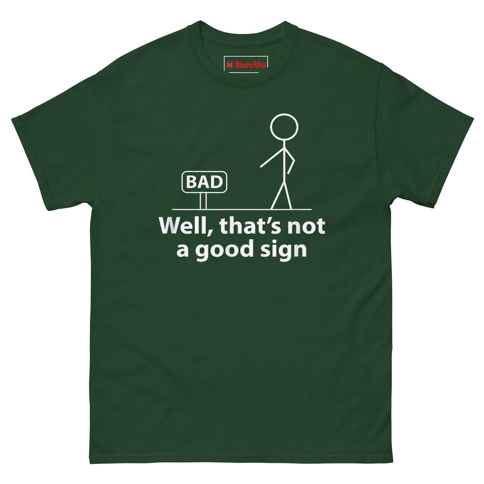 unisex-classic-tee-forest-green-front-6a41d860ce0c8.jpg