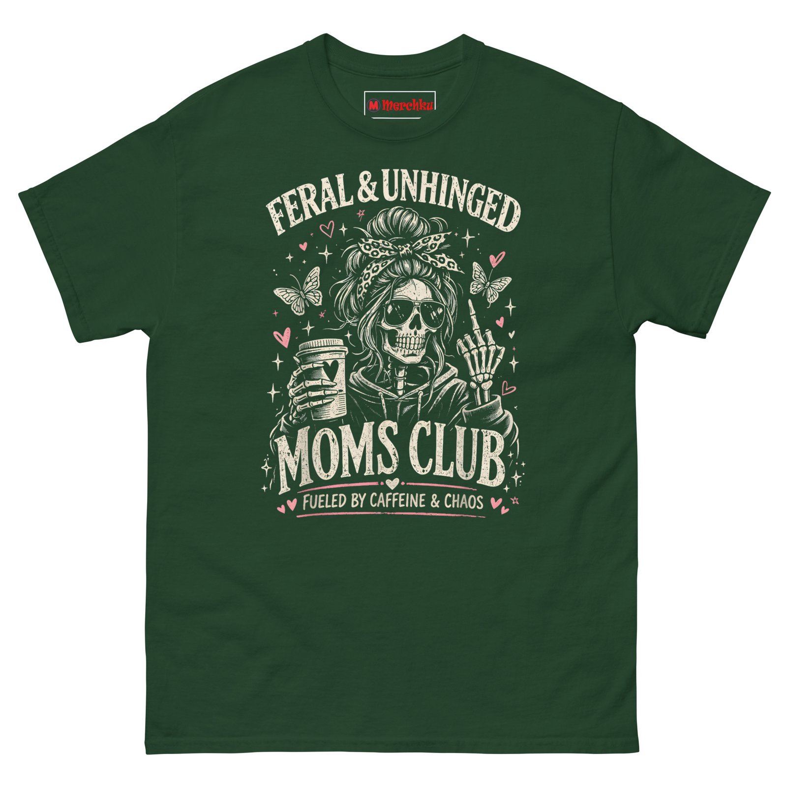 unisex-classic-tee-forest-green-front-6a431f9aad617.jpg