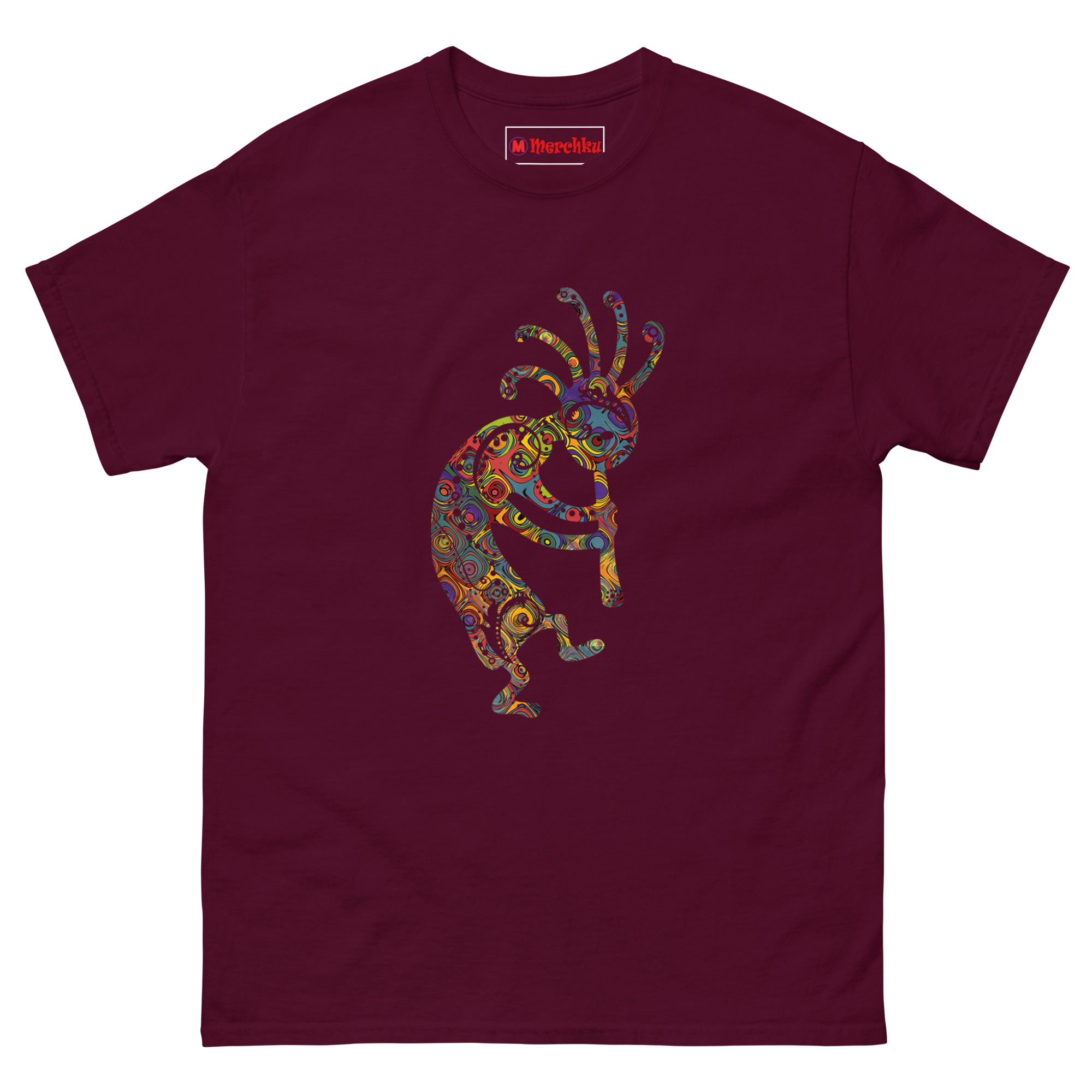 unisex-classic-tee-maroon-front-6a277df02a20d.jpg