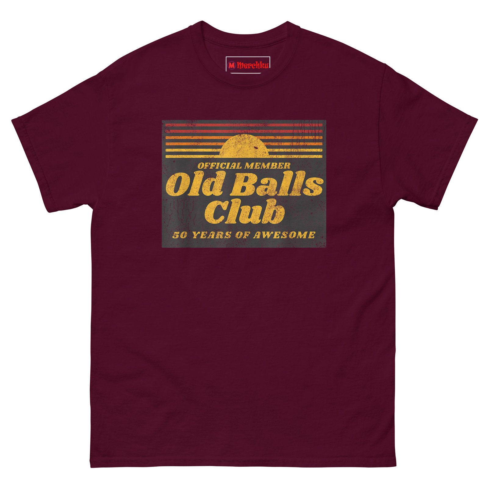 unisex-classic-tee-maroon-front-6a408b465105b.jpg