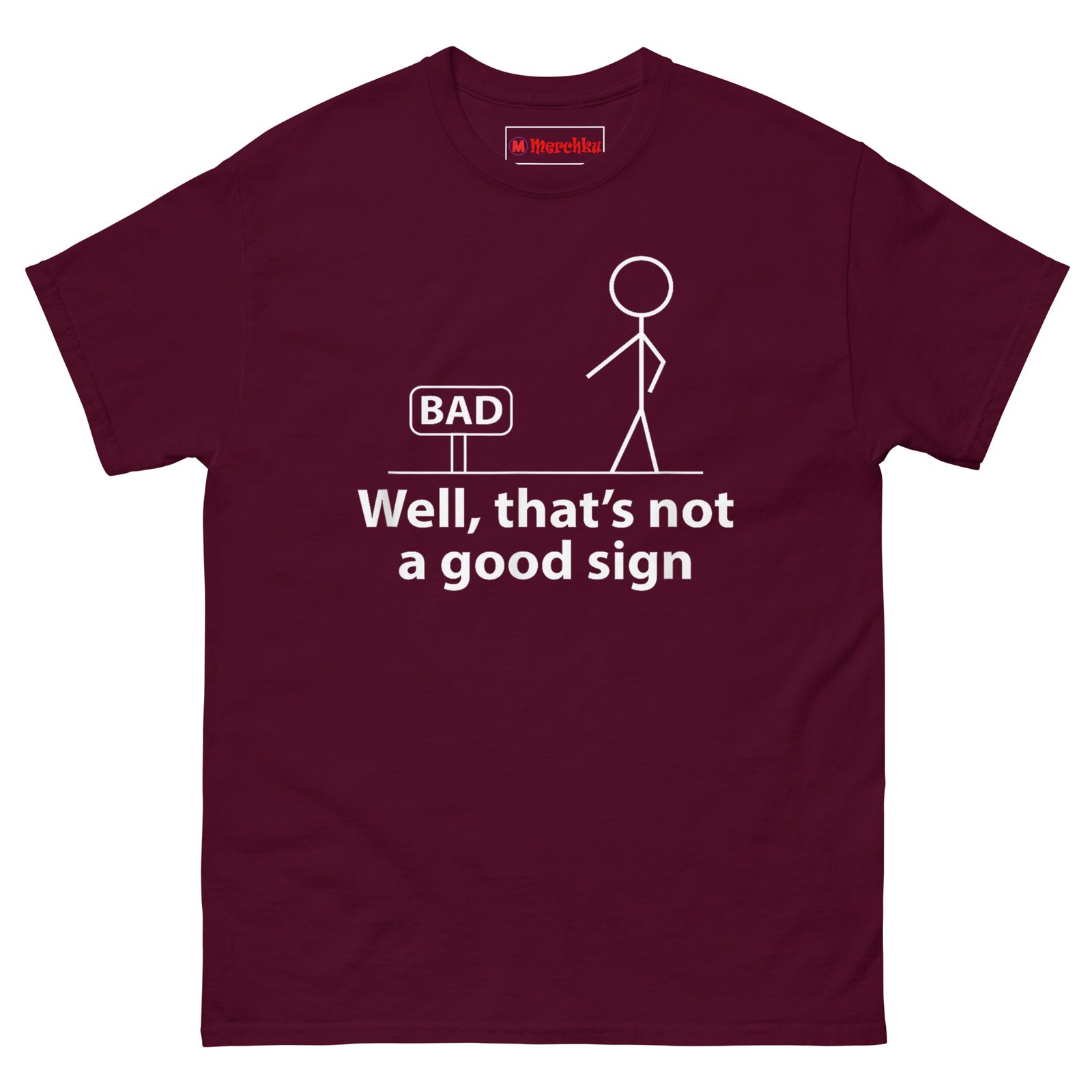 unisex-classic-tee-maroon-front-6a41d860c95ec.jpg