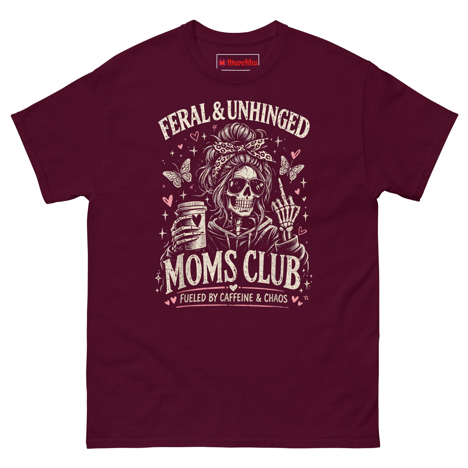 unisex-classic-tee-maroon-front-6a431f9aa9b92.jpg