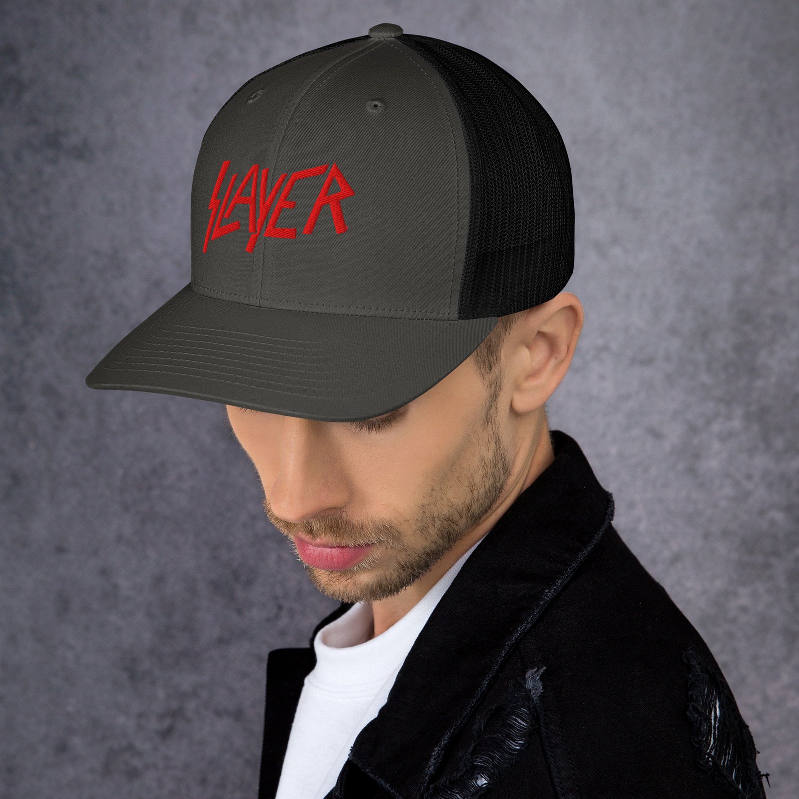 retro-trucker-hat-charcoal-black-left-6a65a5dc70075.jpg
