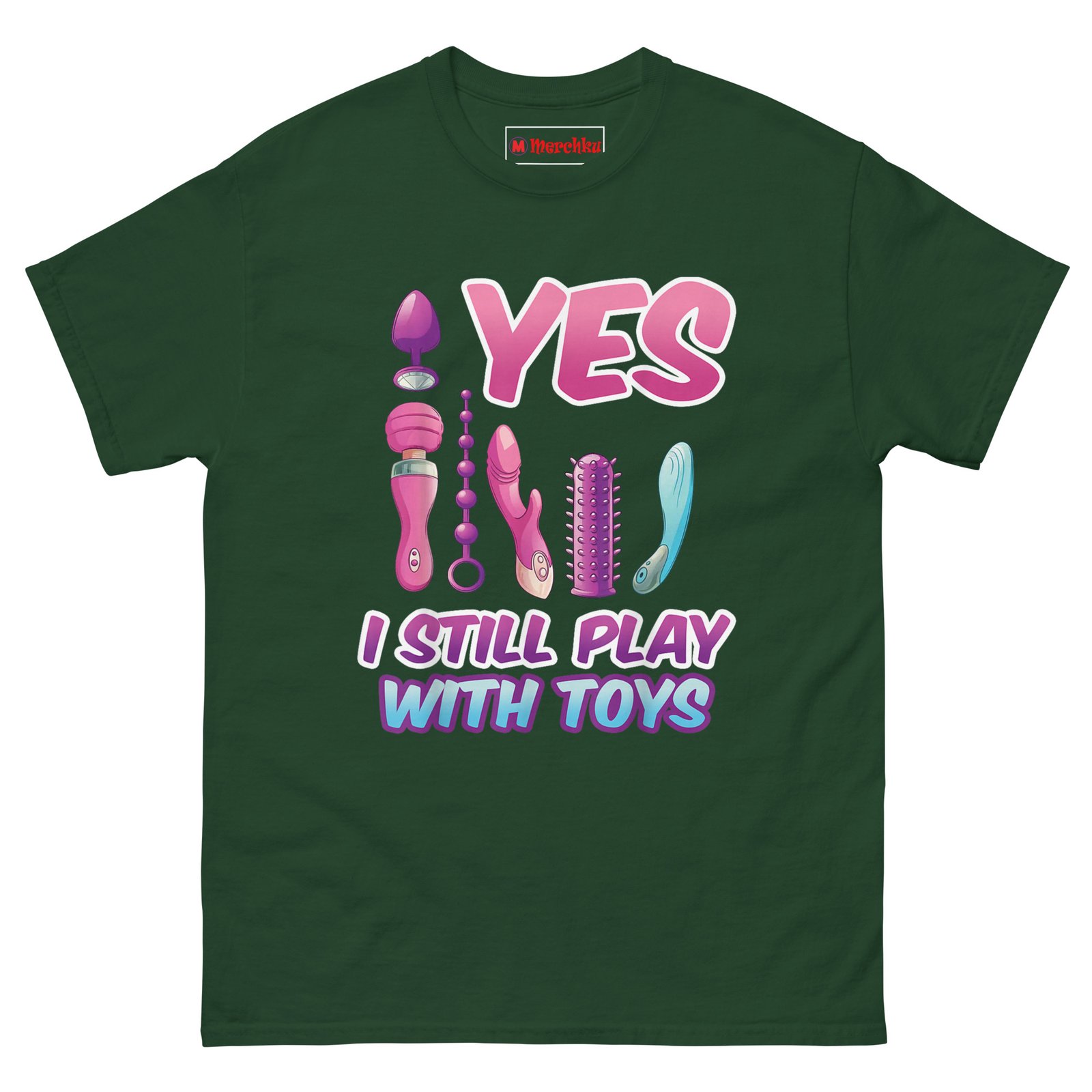 unisex-classic-tee-forest-green-front-6a5c4f514d280.jpg