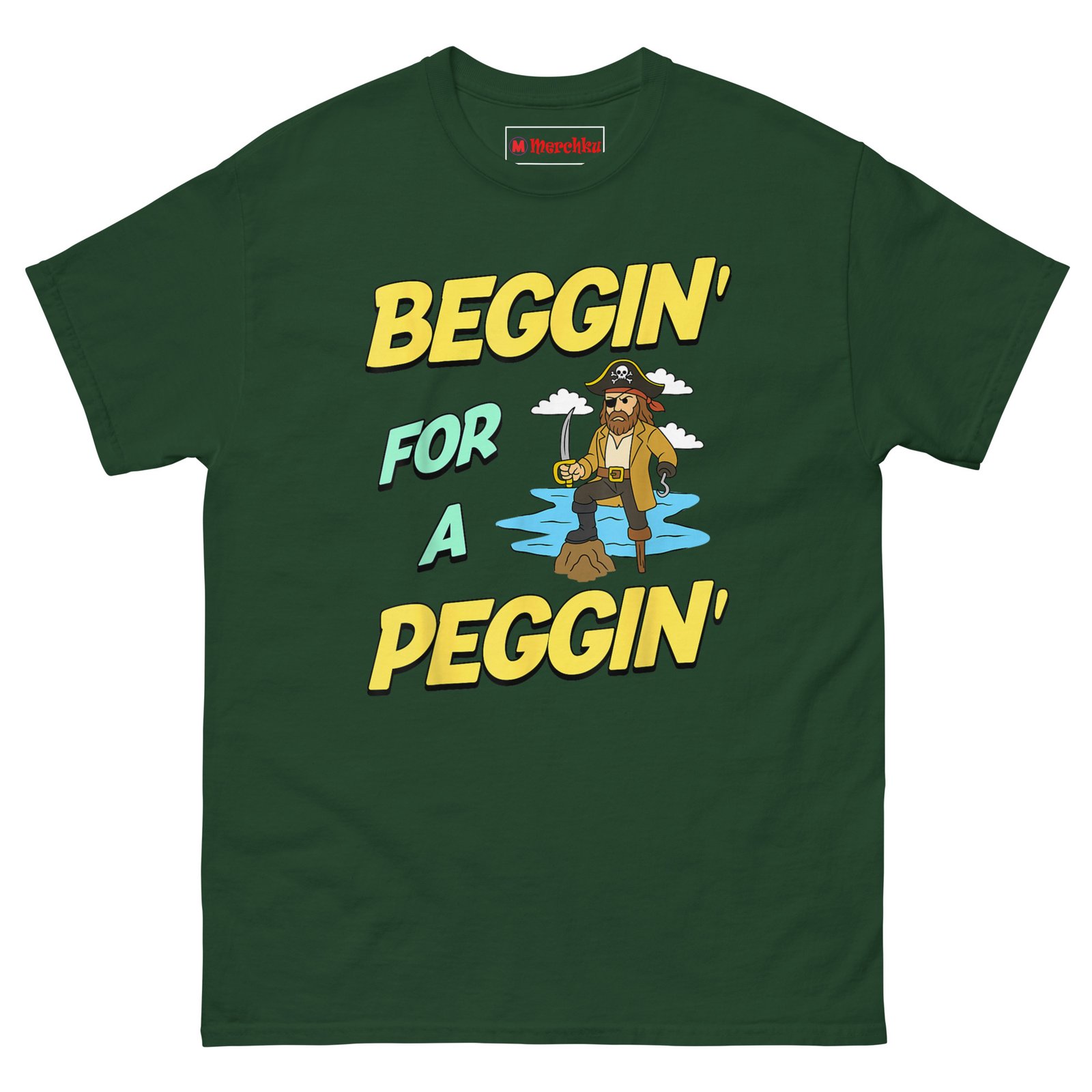 unisex-classic-tee-forest-green-front-6a6acd862ca35.jpg