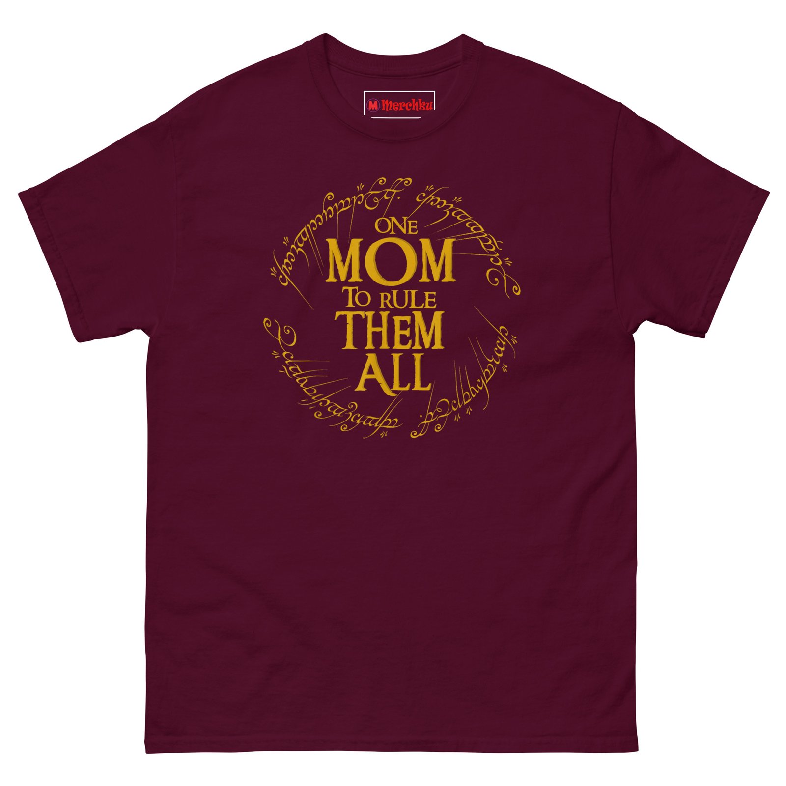 unisex-classic-tee-maroon-front-6a447f6fd284e.jpg