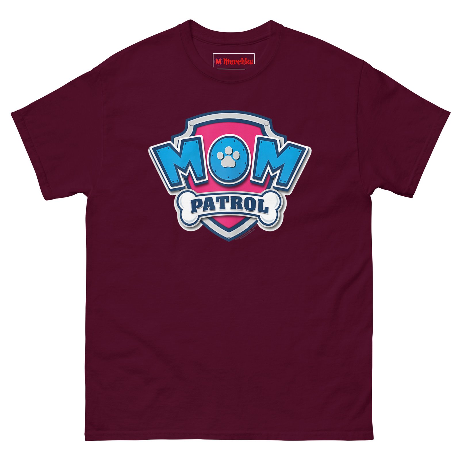 unisex-classic-tee-maroon-front-6a4480d8a529c.jpg