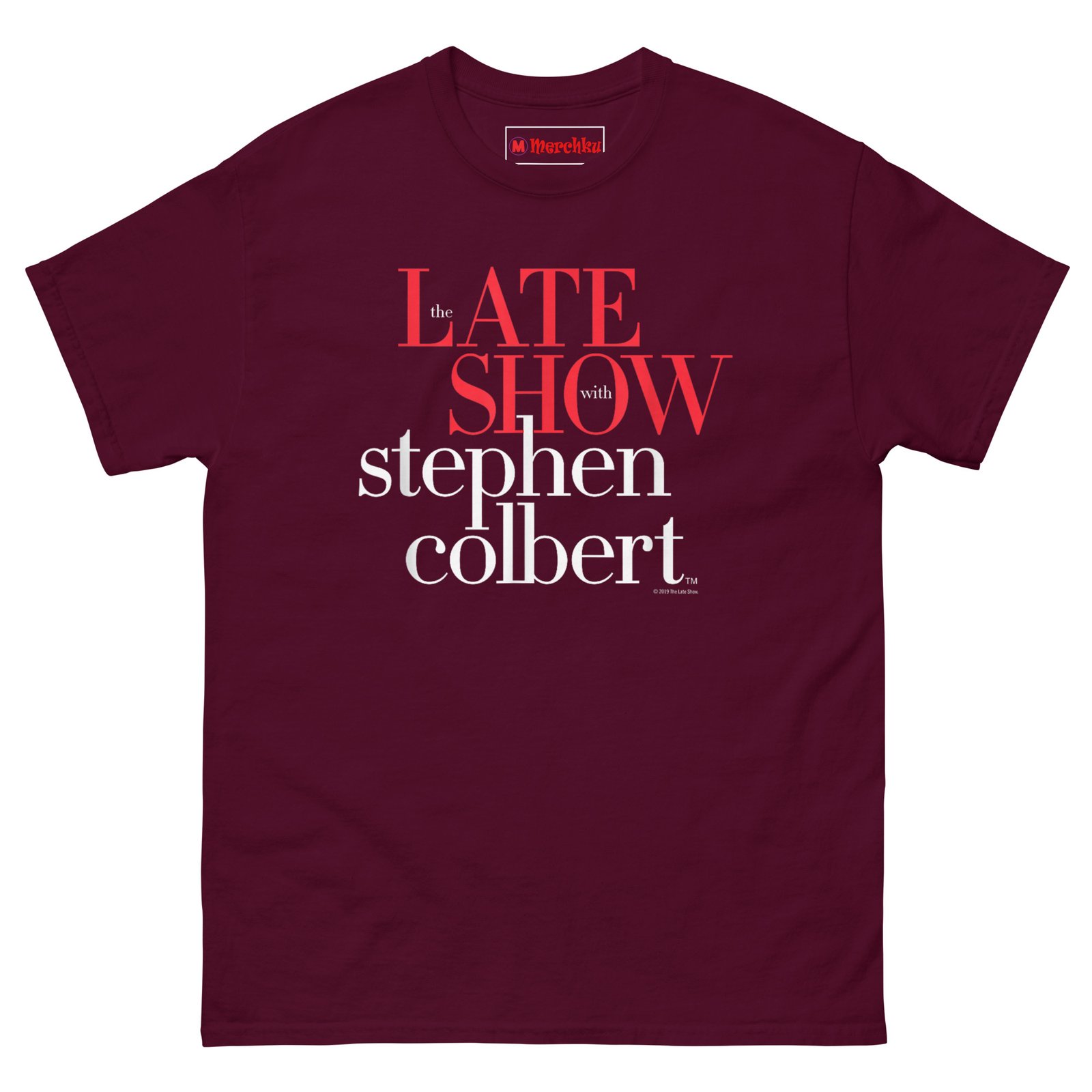 unisex-classic-tee-maroon-front-6a49d6775dd94.jpg