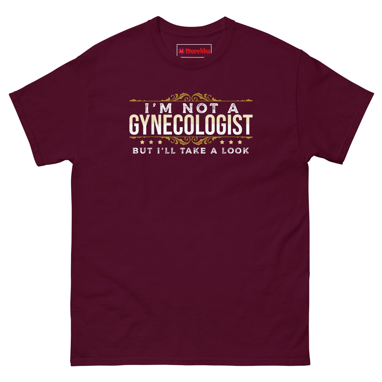 unisex-classic-tee-maroon-front-6a5d8f53e1ced.jpg