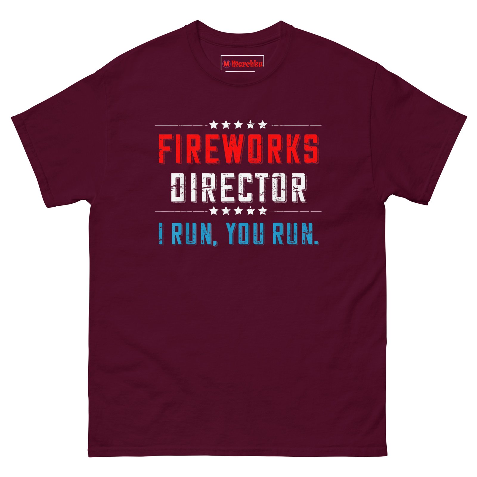 unisex-classic-tee-maroon-front-6a6429bb6c694.jpg